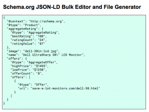 Schema.org JSON LD Bulk Editor for Google Sheets Step 1